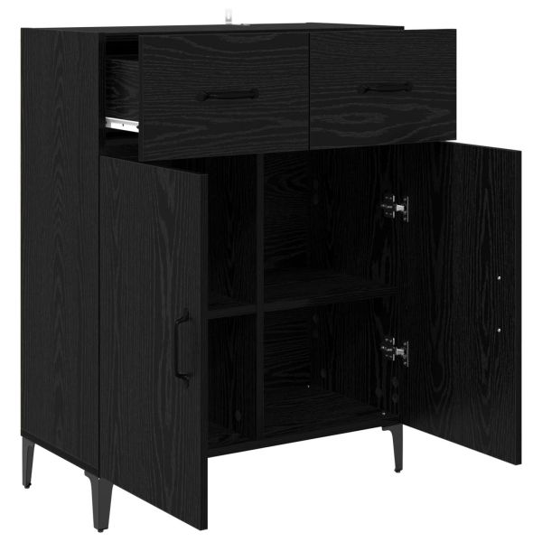 Служебен шкаф Черния дъб 69,5 x 34 x 90 см Инженерно дърво