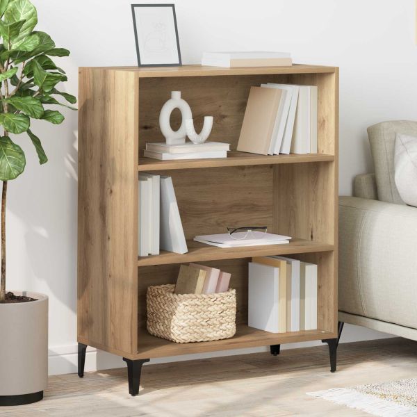 Служебен шкаф Дъб 69,5 x 32,5 x 90 см Инженерно дърво