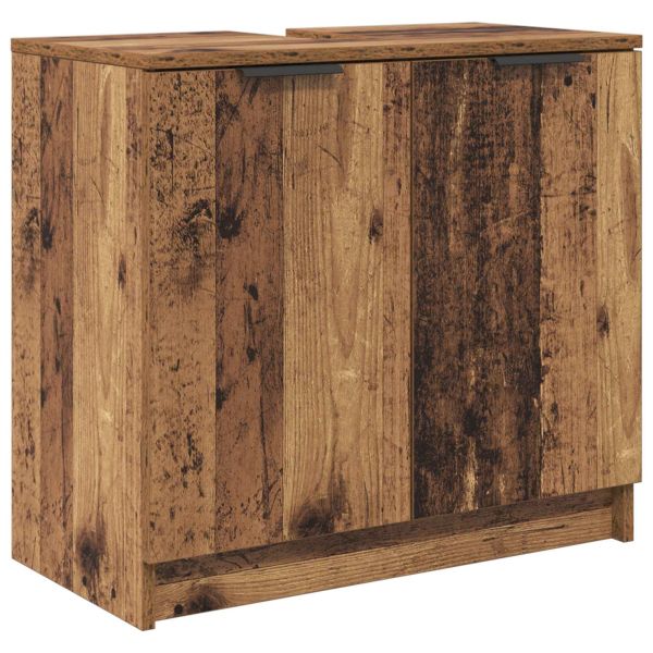 Шкаф за баня Старо дърво 64,5 x 33,5 x 59 см Инженерно дърво
