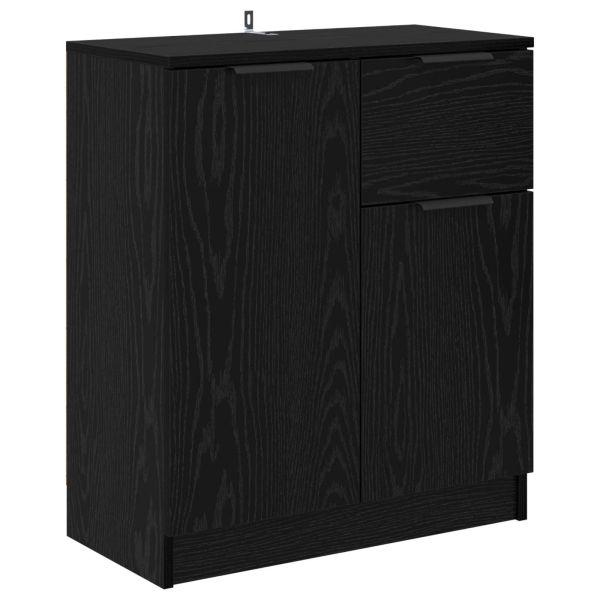 Служебен шкаф Черния дъб 60 x 30 x 70 см Инженерно дърво