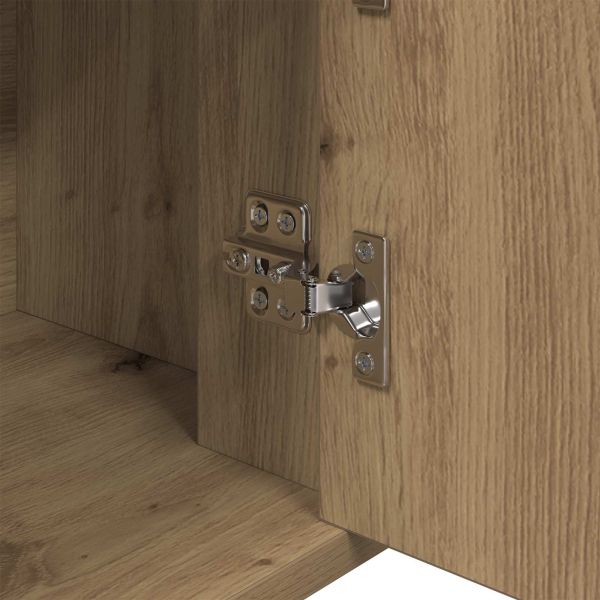 Служебен шкаф дъб артизан 30 x 80 x 90 см Инженерно дърво