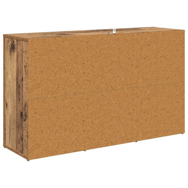 Служебен шкаф Старо дърво 100 x 30 x 59,5 см Инженерно дърво