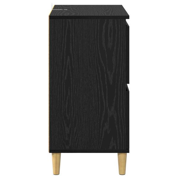 Служебен шкаф Черния дъб 60 x 35 x 70 cm Инженерно дърво