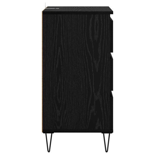 Служебен шкаф с чекмедже Черния дъб 40 x 35 x 70 см