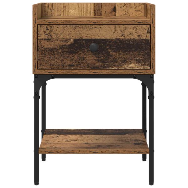 Нощно шкафче Старо дърво 40 x 29 x 60 см Инженерно дърво