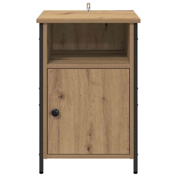 Нощен шкаф 2 pcs Дъб 40 x 42 x 60 см Инженерно дърво