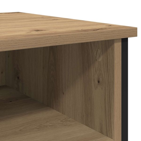 Нощен шкаф 2 pcs Дъб 40 x 42 x 60 см Инженерно дърво