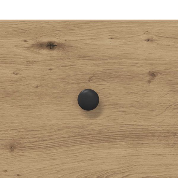 Нощен шкаф с чекмедже 2 pcs Дъб 40 x 42 x 55 см Инженерно дърво