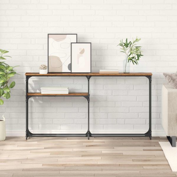 Конзолнамаса Старо дърво 145x22.5x75см Инженерно дърво