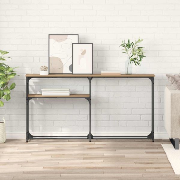 Конзолнамаса Дъб 145 x 22,5 x 75 см Инженерно дърво