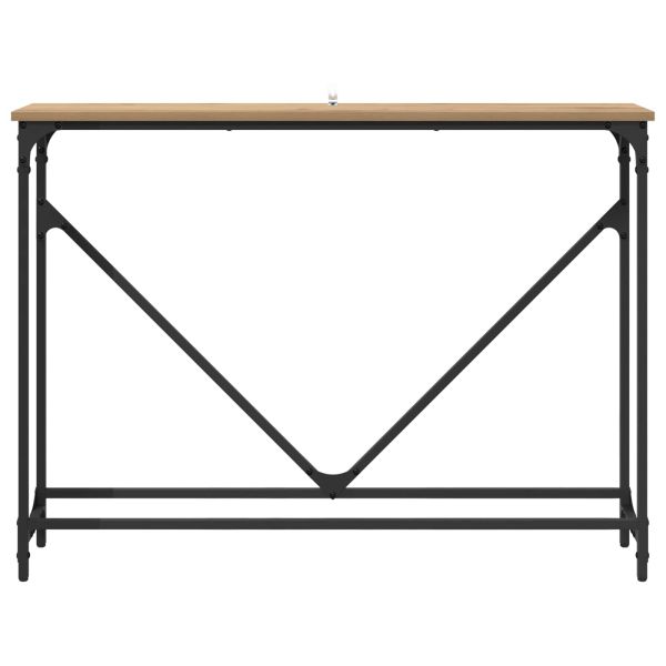 Конзолна маса Дъб 102 x 23 x 75 см Инженерно дърво