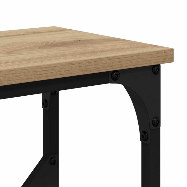 Конзолна маса Дъб 102 x 23 x 75 см Инженерно дърво