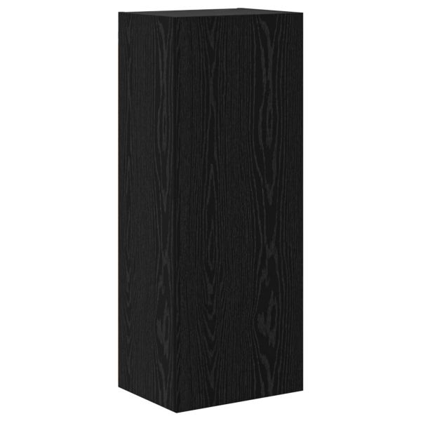 TV стенен шкаф Черния дъб 40,5 x 30 x 102 см Инженерно дърво