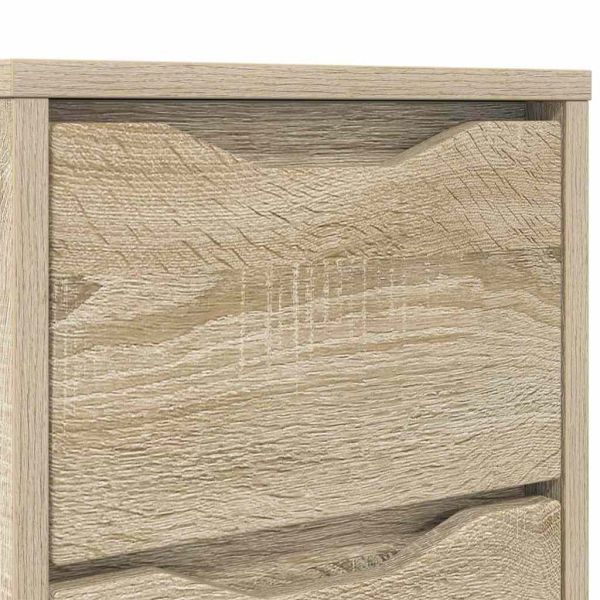 Нощно шкафче Сонома дъб 30,5 x 30 x 43 см Инженерно дърво