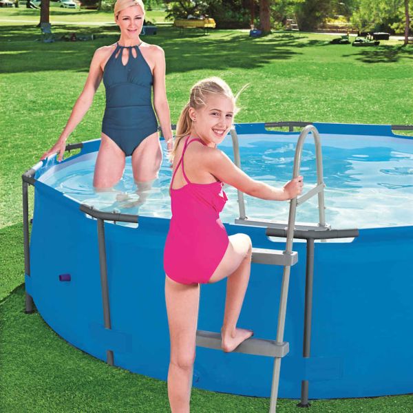 Bestway Стълба за басейн, 2 стъпала, 84 см, 58430
