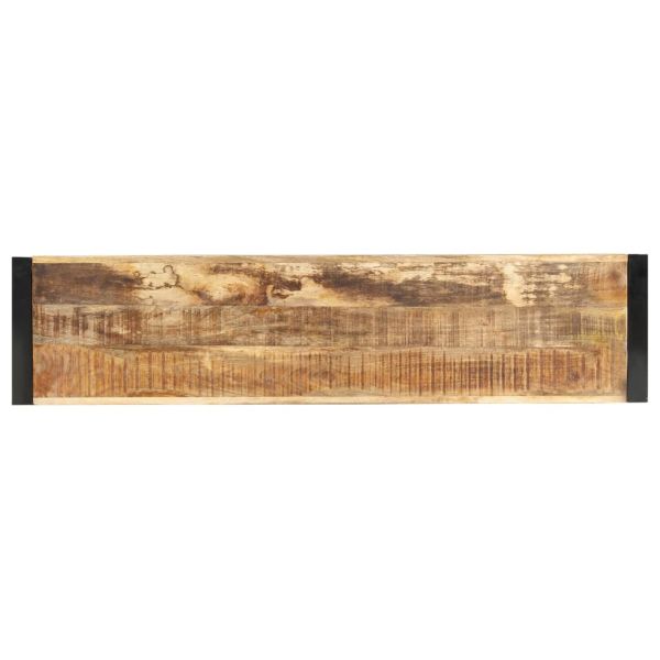 Конзолна маса, 150x35x76 см, мангово дърво масив