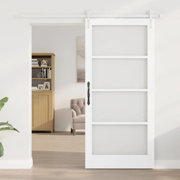 Преплъзваща се врата ORKDAL Бяло 93 x 202 см