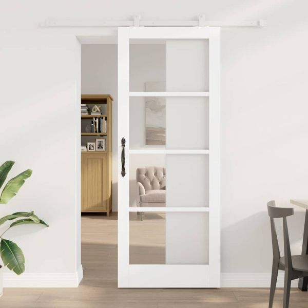 Преплъзваща се врата ORKDAL Бяло 83 х 211 см