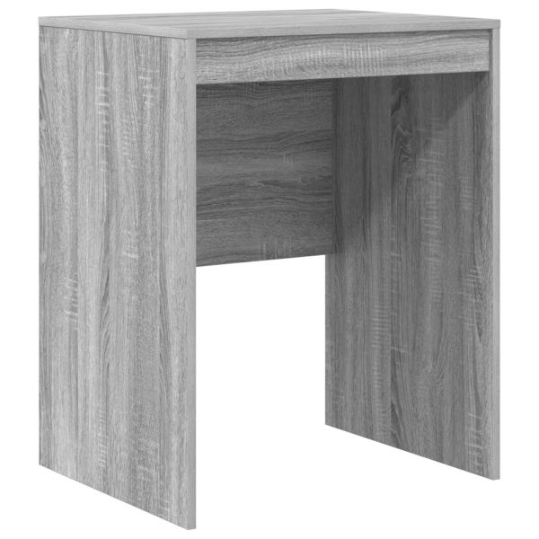 Бюро с чекмедже с рафт със съхранение 2 pcs Сив Сонома
