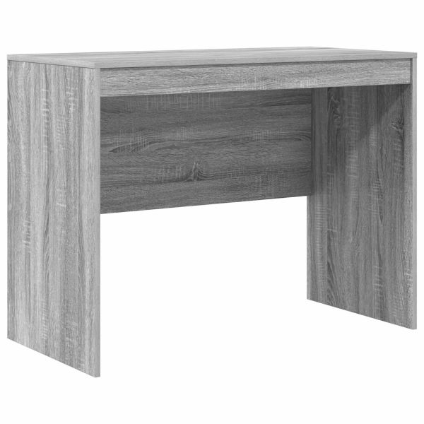 Бюро с чекмедже 2 pcs Сив Сонома