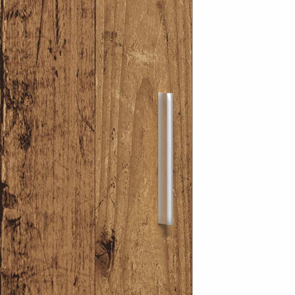 Висок шкаф 2 pcs Старо дърво 80 x 42 x 185 см