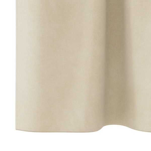 Затъмняващи завеси 2 pcs Крем 140 x 225 cm Кадифе