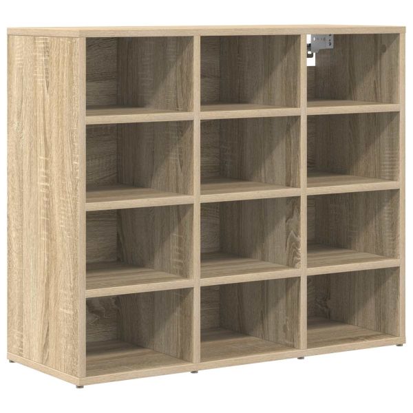 Шкаф за обувки Сонома дъб 77,5 x 30 x 67 см Инженерно дърво