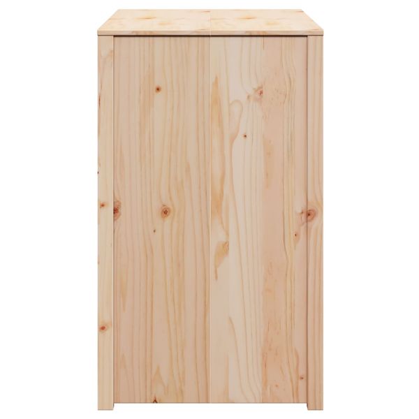 Кухненски шкаф с рафт MEPPEL Кафяв дъб 106 x 55 x 92 cm