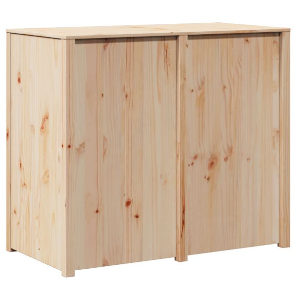 Кухненски шкаф с рафт MEPPEL Кафяв дъб 106 x 55 x 92 cm