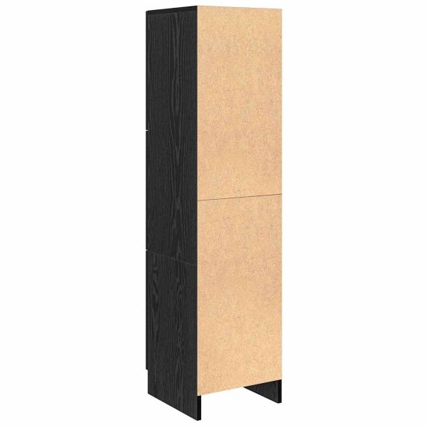 Висок шкаф Черния дъб 31.5 x 32 x 122.5 см