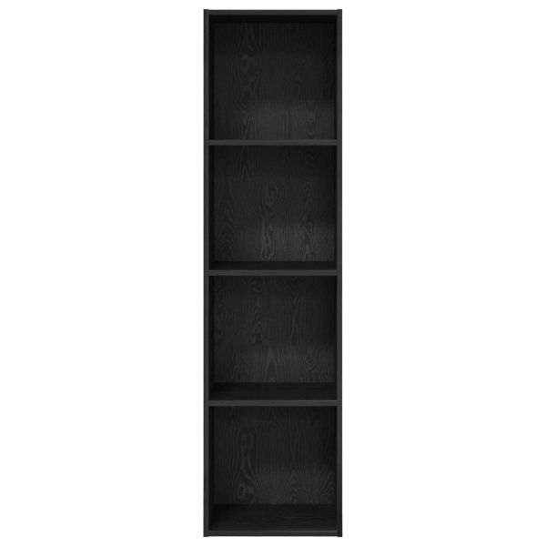 Рафт за книги Черния дъб 40 x 30 x 152 см Инженерно дърво