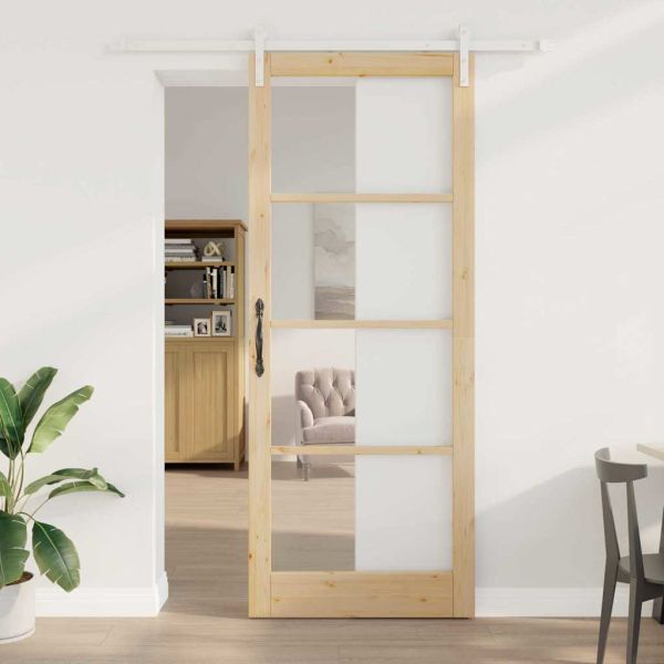 Преплъзваща се врата ORKDAL Естествен 93 x 232 см