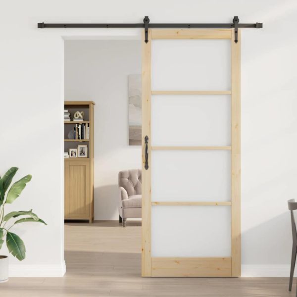 Преплъзваща се врата ORKDAL Естествен 93 x 232 см