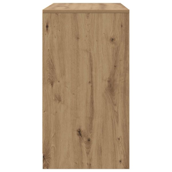 Служебен шкаф 3 pcs Дъб 70 x 41 x 75 см Инженерно дърво
