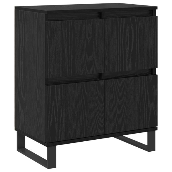 Служебен шкаф 2 pcs Черния дъб 60 x 35 x 70 cm