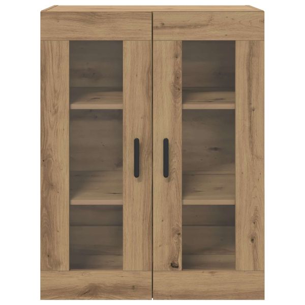 Стенни шкафове 2 pcs дъб артизан 69,5 x 34 x 90 см