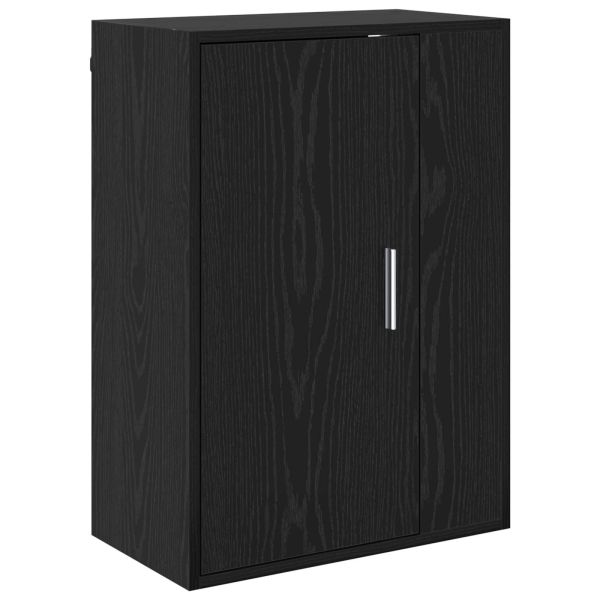 Комплект ТВ шкаф 4 pcs Черния дъб Инженерно дърво