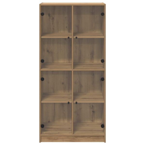 Висок шкаф Дъб 68 x 37 x 142 см Инженерно дърво