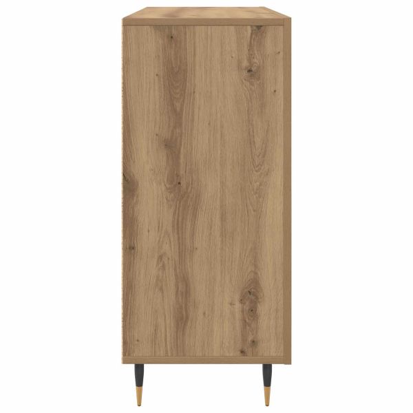 Служебен шкаф Дъб 90 x 34 x 80 см Инженерно дърво
