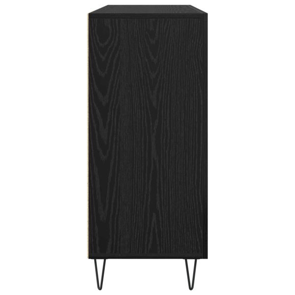 Служебен шкаф Черния дъб 90 x 32,5 x 80 см Инженерно дърво