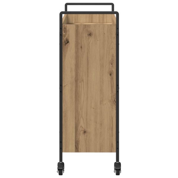 Кухненска количка Дъб 70 x 30 x 82 см Инженерно дърво