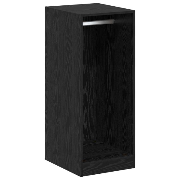 Гардероб с рафт със съхранение Черния дъб 41 x 48 x 102 см