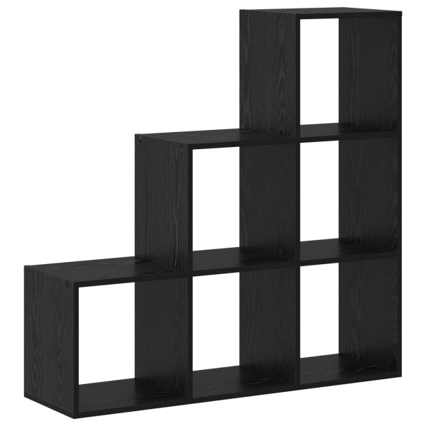 Разделител за стая и библиотека Черния дъб 99 x 29 x 99 см
