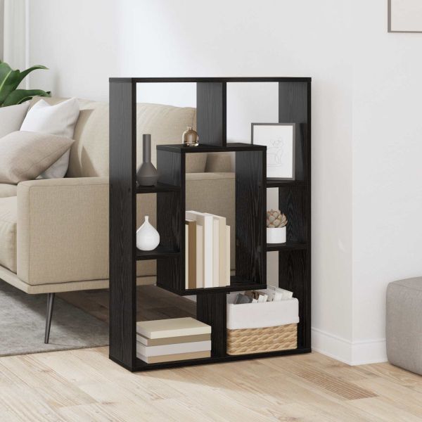 Шкаф за книги Черния дъб 63 x 20 x 90 см Инженерно дърво
