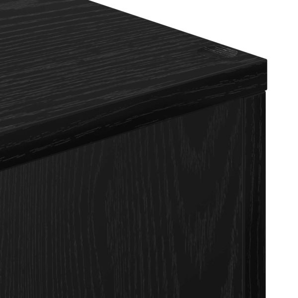 Шкаф за книги Черния дъб 63 x 20 x 90 см Инженерно дърво