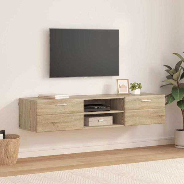 Дървен шкаф Сонома дъб 150 x 39 x 30 см Инженерно дърво