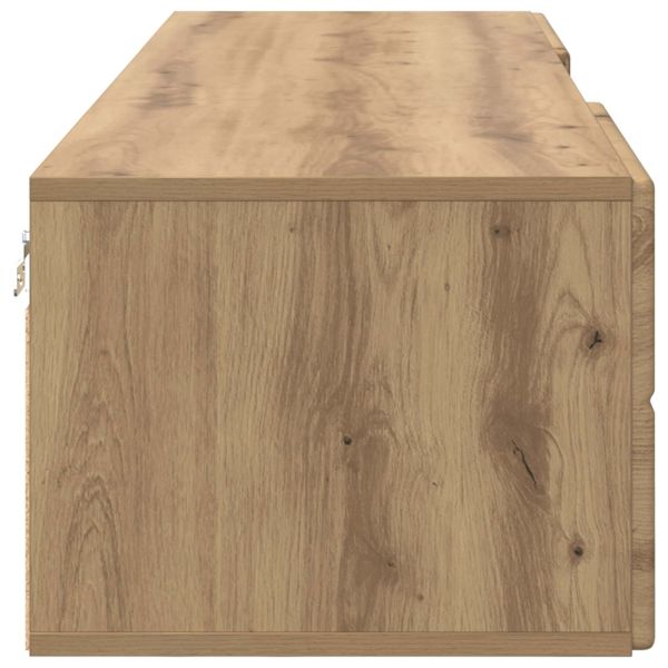 Дървен шкаф с чекмедже Дъб 150 x 39 x 30 см Инженерно дърво