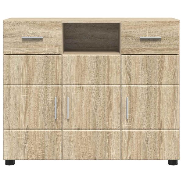 Дървен шкаф Сонома дъб 88,5 x 30,5 x 73 см Инженерно дърво