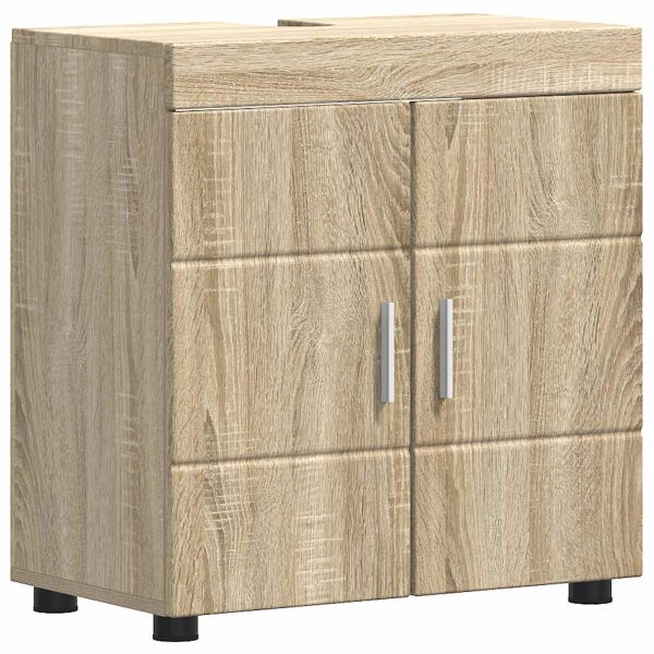 Комплект шкафове за баня TULUM Сонома дъб 60 x 34 x 63 см