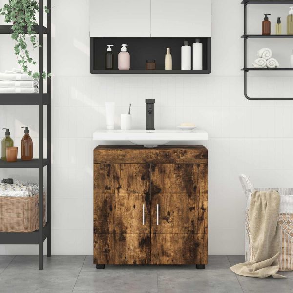 Комплект шкафове за баня TULUM Димян дъб 60 x 34 x 63 см